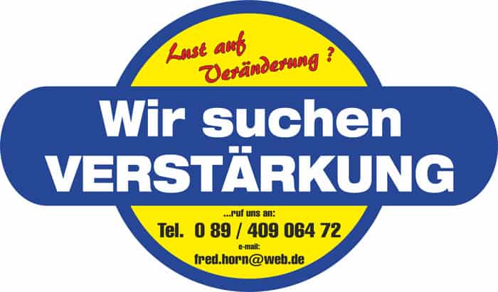 Jobs Dachdecker Spengler Stellenangebote München Sticker mit Aufschrift Lust auf Veränderung Wir suchen Verstärkung